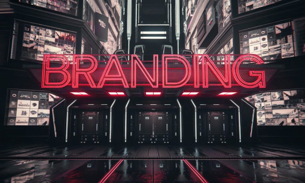 imagen abstarcta con titular que pone branding para hablar del diseño creativo en la identidad de marca