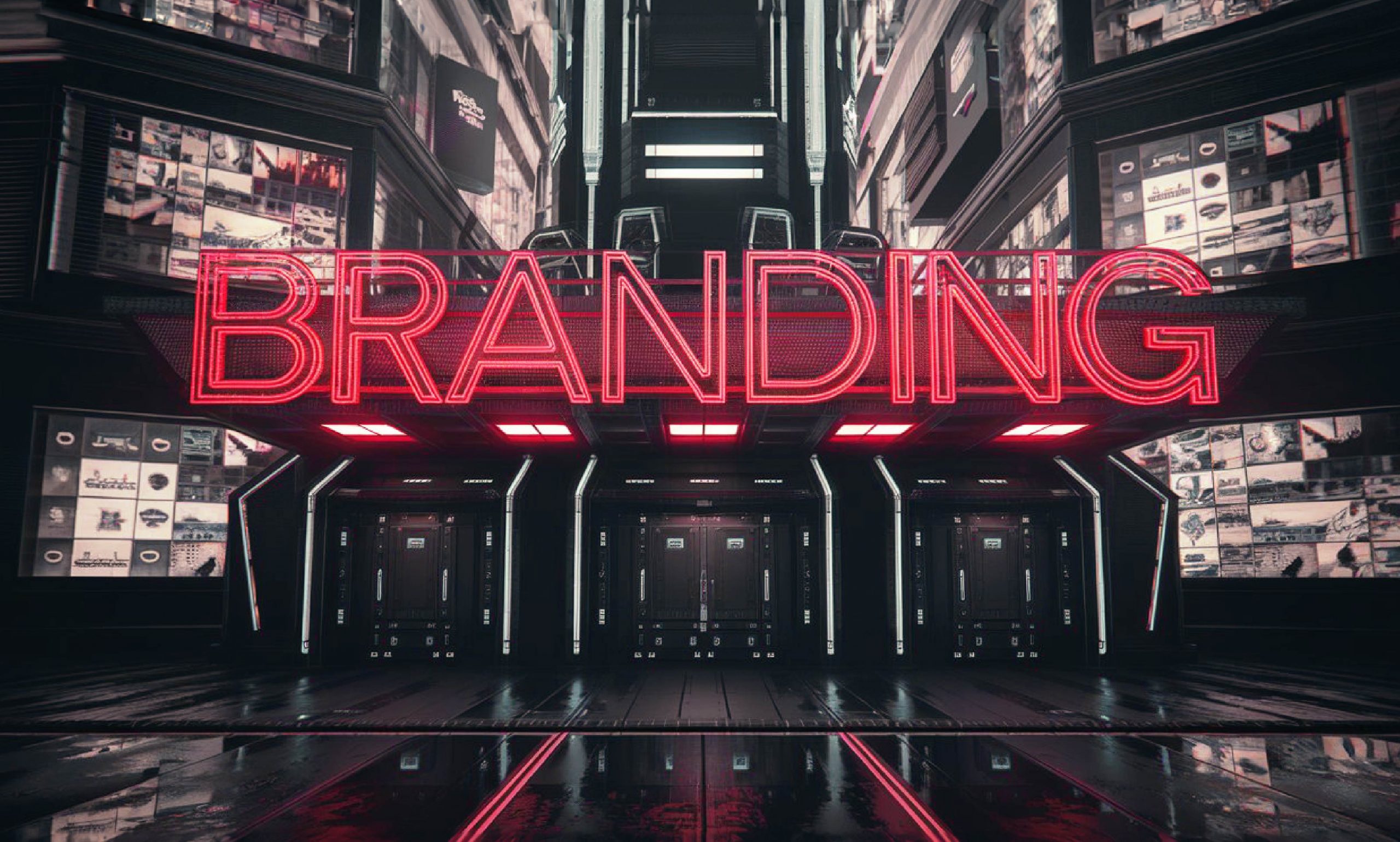 imagen abstarcta con titular que pone branding para hablar del diseño creativo en la identidad de marca