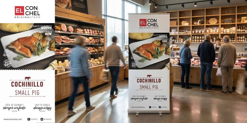 Diseño de PLV para feria alimentaria