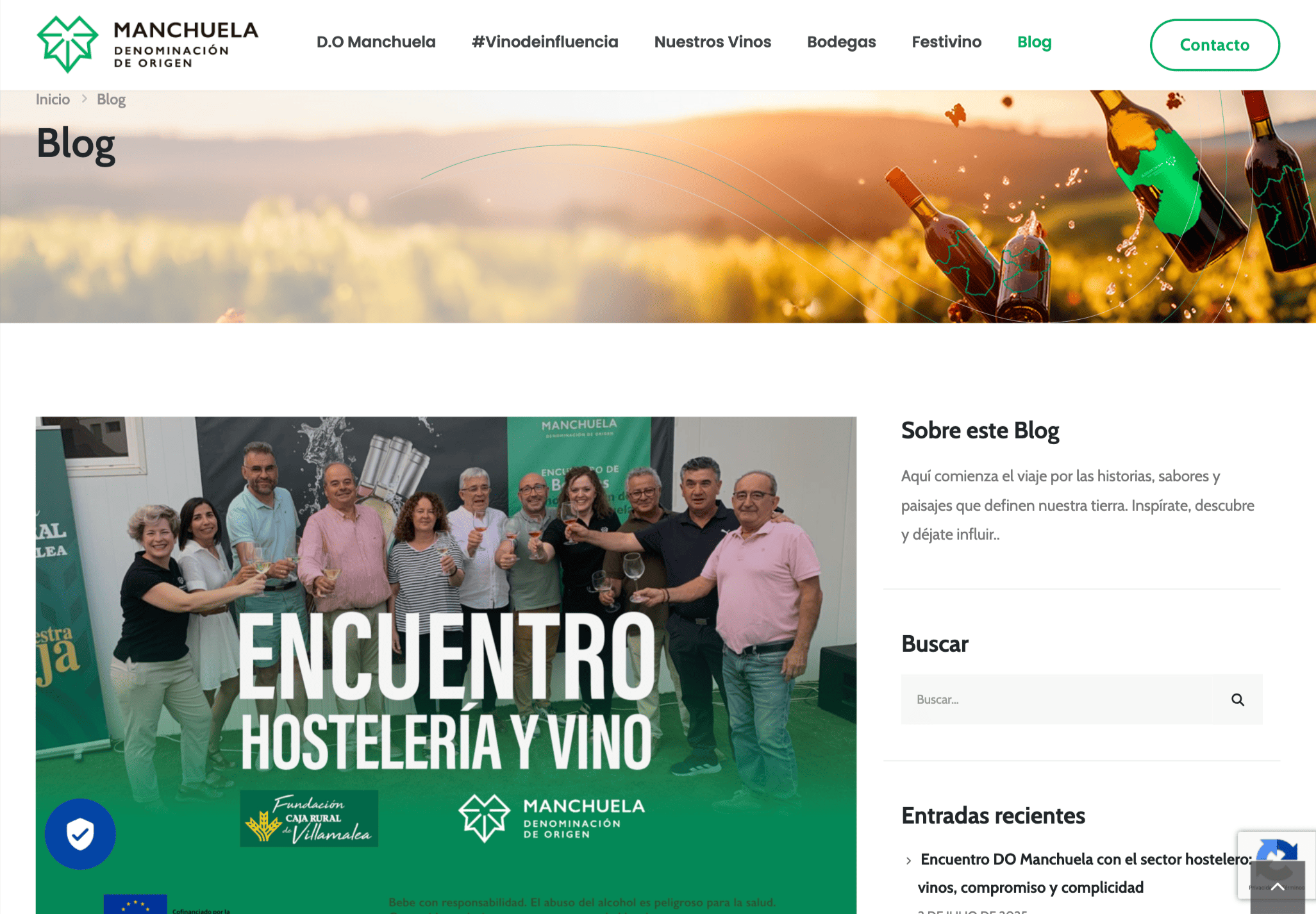 captura pagina web