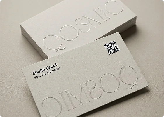 Tarjeta de visita Qosmic